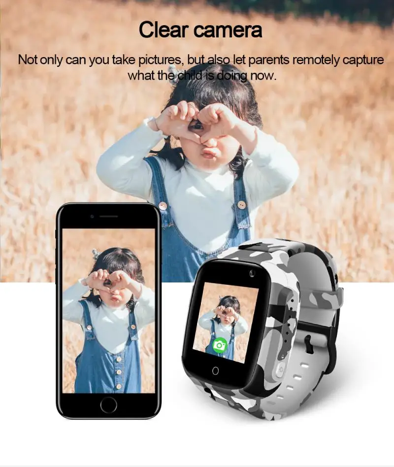 Смарт-часы детские gps Wifi Smartwatch IP67 водонепроницаемый с трекером LBS позиционирование SOS Поддержка видео для детей