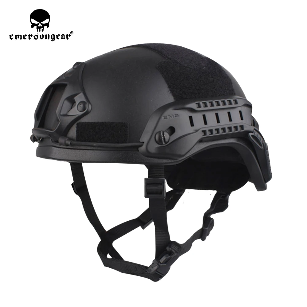 Emersongear Emerson Тактический ACH MICH 2001 шлем для охоты средняя защищенность ABS TC 2001 шлем Advanced w NVG Shroud& Side Rail