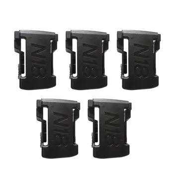 

5PCS Battery Mounts for M18 48-11-1850 Storage Shelf Rack Stand Holder Slots Hanger Electric Drill Battery Tools Accessories