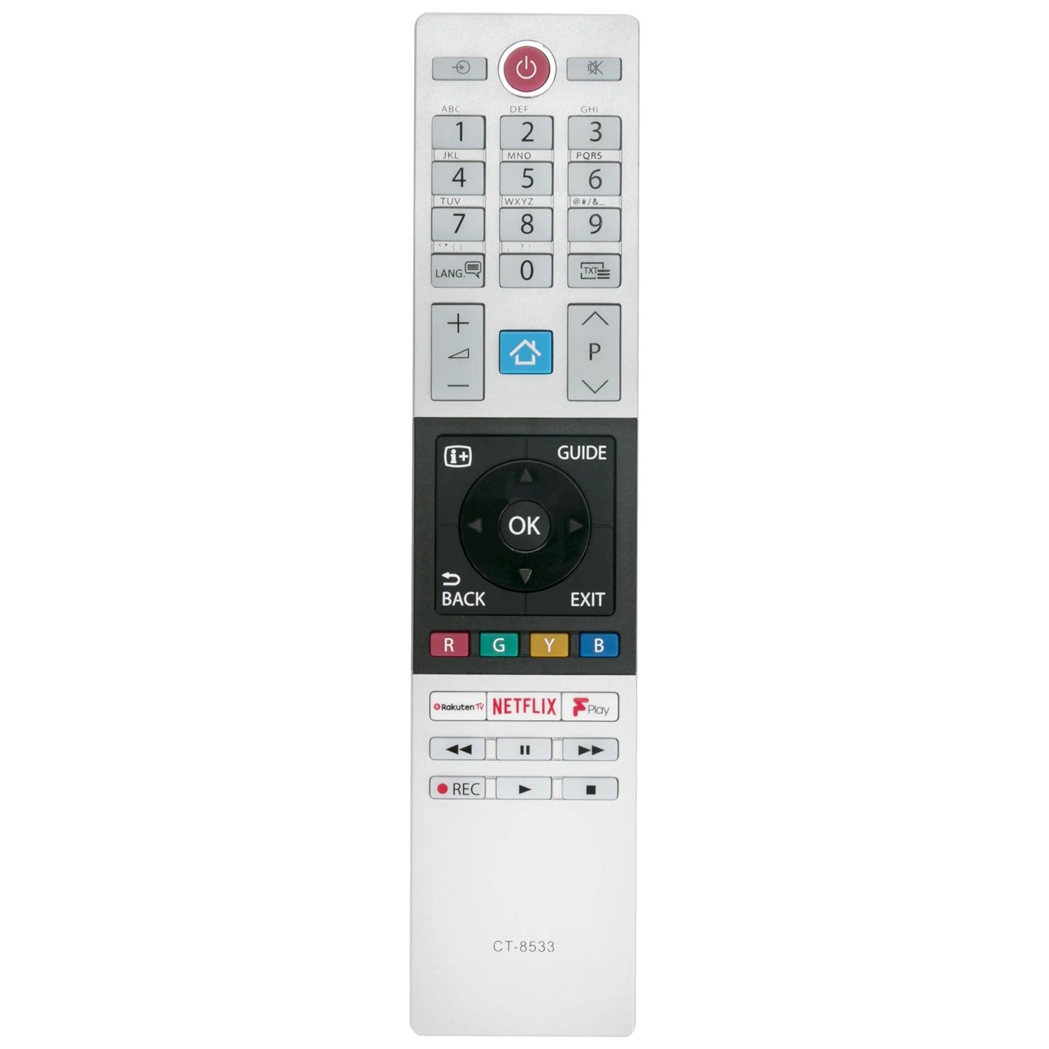 

New CT-8533 Replaced Remote Control fit for TOSHIBA 24D2863DB 2018 models Sub CT-8528