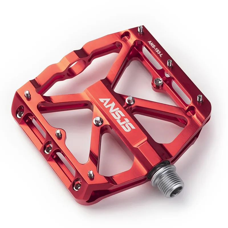 

Ansjs Sealed Bicycle Pedals CNC Aluminum Body For MTB Road Cycling 3 Bearing Bicycle Pedals