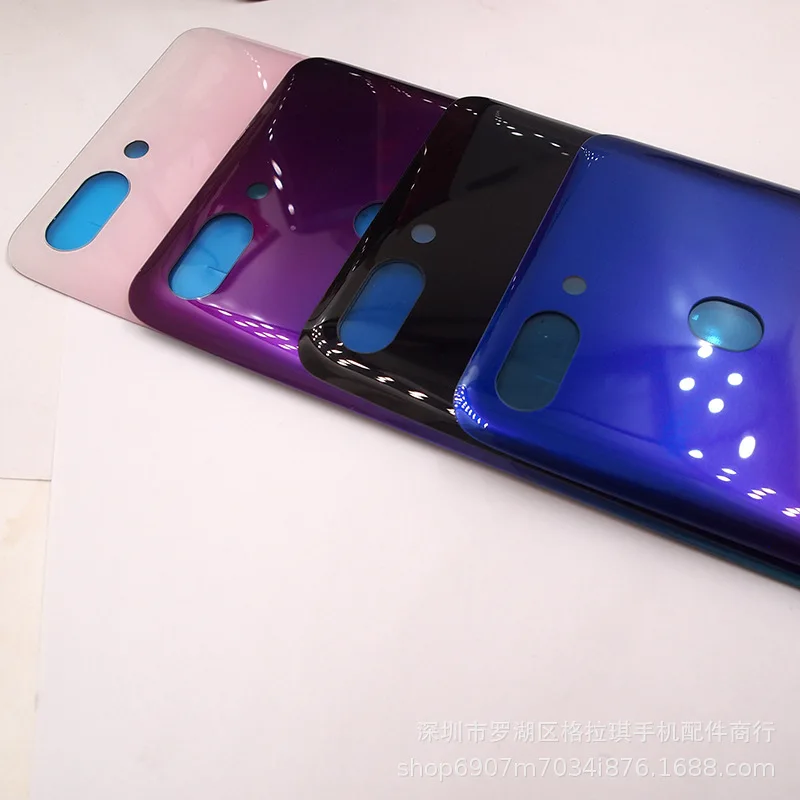 Корпус для OPPO R15 боковая батарея крышка заднего корпуса замена двери запасные части с логотипом