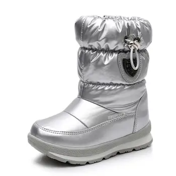 

children's winter snow boots ankle kids warm waterproof boots girls winter sport shoes Fashion wool boys windproof boots