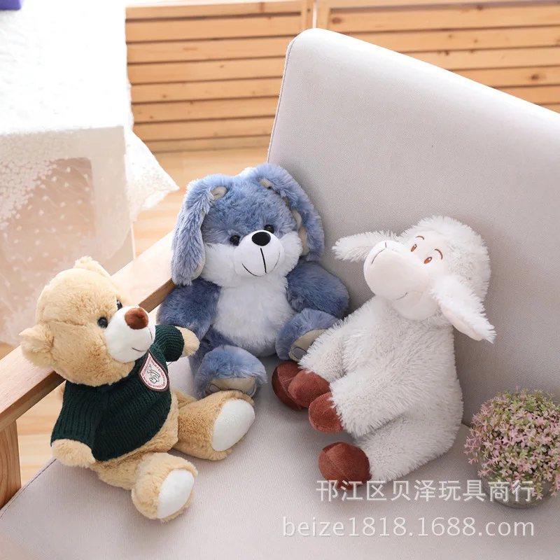 Lavender Fragrance Stuffed Animal Toy Dog Elephant Sheep Doll Containing Grains Baby Comforter Toys Gift