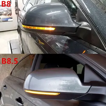 

For Audi A3 8P A4 A5 B8 B8.5 Q3 A6 C6 4F S6 LED Turn Signal Side Indicator S4 S5 S6 A8 D3 8K S8 Dynamic Blinker Mirror Light