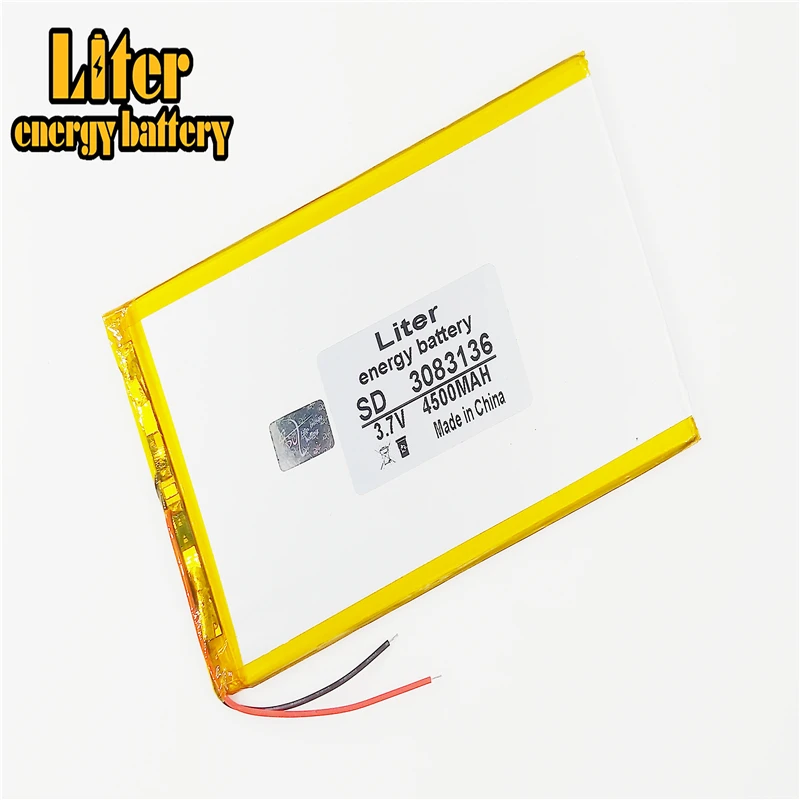 3083136 3.7V 4500MAH 3083138 3084134 tablet battery li-ion rechargeable battery for medical device or POS lithium ion battery