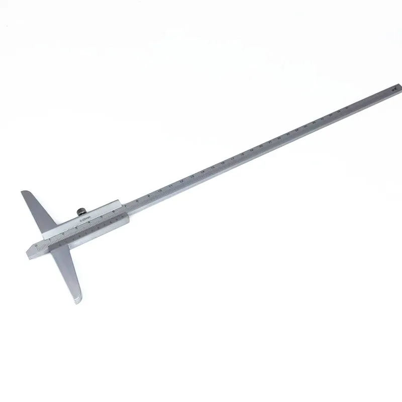12&quot 0-300mm/0.02mm Depth Vernier Caliper Steel Metric depth Gauge Micrometer mikrometre Measuring Tools | Инструменты