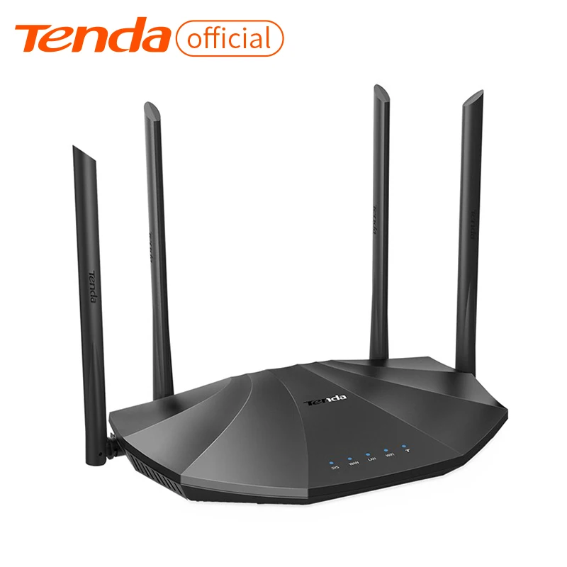 Tenda AC19 беспроводной маршрутизатор AC2100 Wi-Fi ретранслятор с 4 антеннами высоким