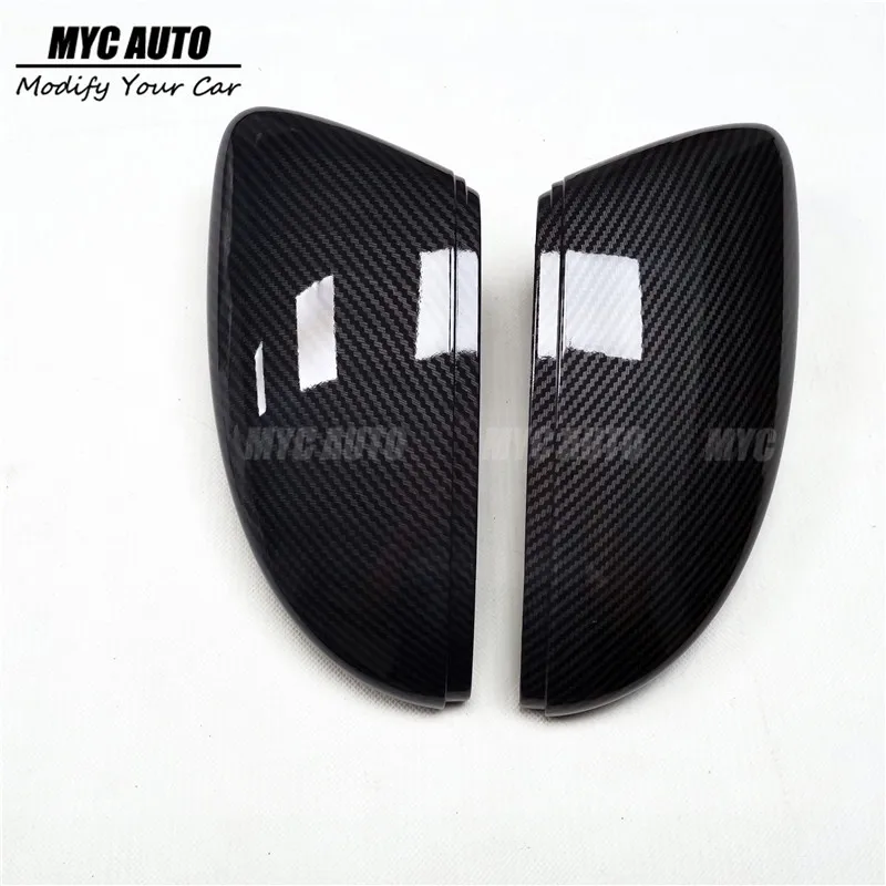 Сменный стиль для Volkswagen VW CC Beetle Jetta Passat Carbon Look крышка зеркала заднего вида 2009 2010 2011
