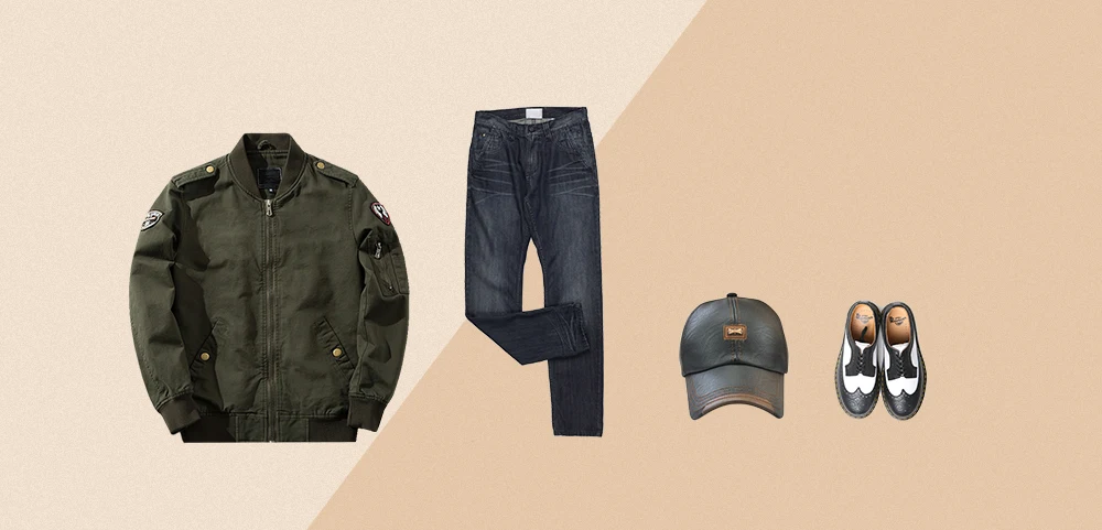 JAMONT Versatile Men Leather Baseball Cap