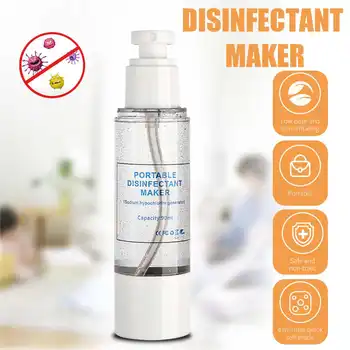 

Portable USB 84 disinfectant Water Maker Reusable Sodium Hypochlorite Acid Generator Cleaning Stain Remover Disinfection Machine