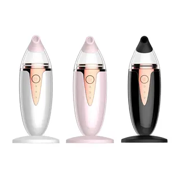 

Electric Vacuum Pore Cleanser Nose Blackhead Extractor with 4 Heads 3 Suction Force Modes Acne Remover USB Facial Beauty Tool