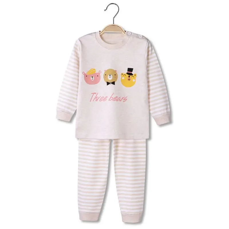 Детские пижамные комплекты; одежда для сна для девочек; хлопковые комплекты для сна с длинными рукавами для мальчиков; детская одежда; домашняя пижама с героями мультфильмов
