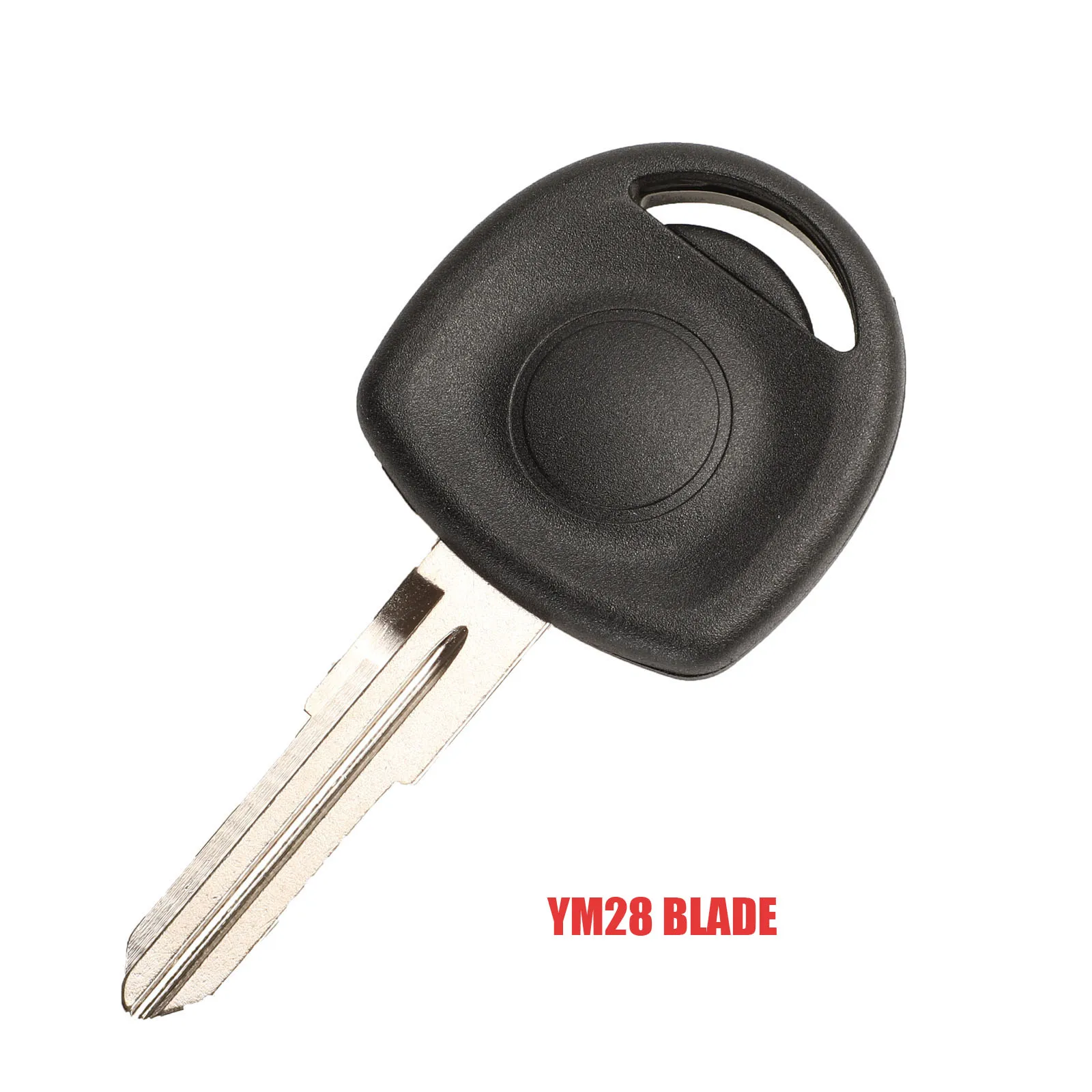YM28 BLADE Jingyuqin транспондер чип ключ оболочки для Opel Agila Combo Van Corsa Meriva Tigra Chevrolet Cruze HU46 HU43 HU100 YM28 без выреза - Цвет: YM28 BLADE