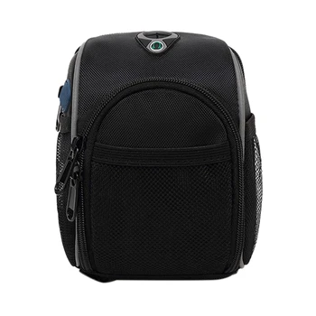 

Scooter Storage Bag with Reflective Stripe Bicycle Front Bags Handlebar Bag Outdoor Activity Cycling Basket Frame Pack Accessori