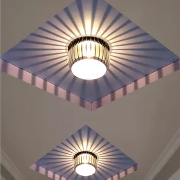 

Surface Mounted Decorative LED Downlight Dimmable 7W 10W 12W 15W 18W Recessed in Ceiling Downlight front balcony entrance light