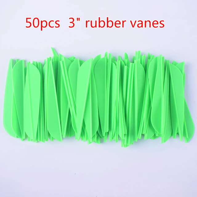 50pcs Vanes Green