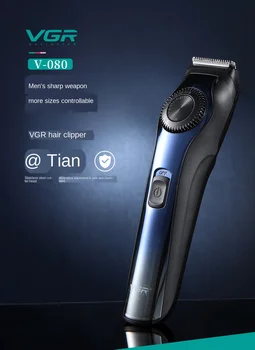 

Hair Clipper Electric Hair Cutter USB Rechargeable LCD Digital 20-Gear Beard Trimmer Hair Clippers Men Professional