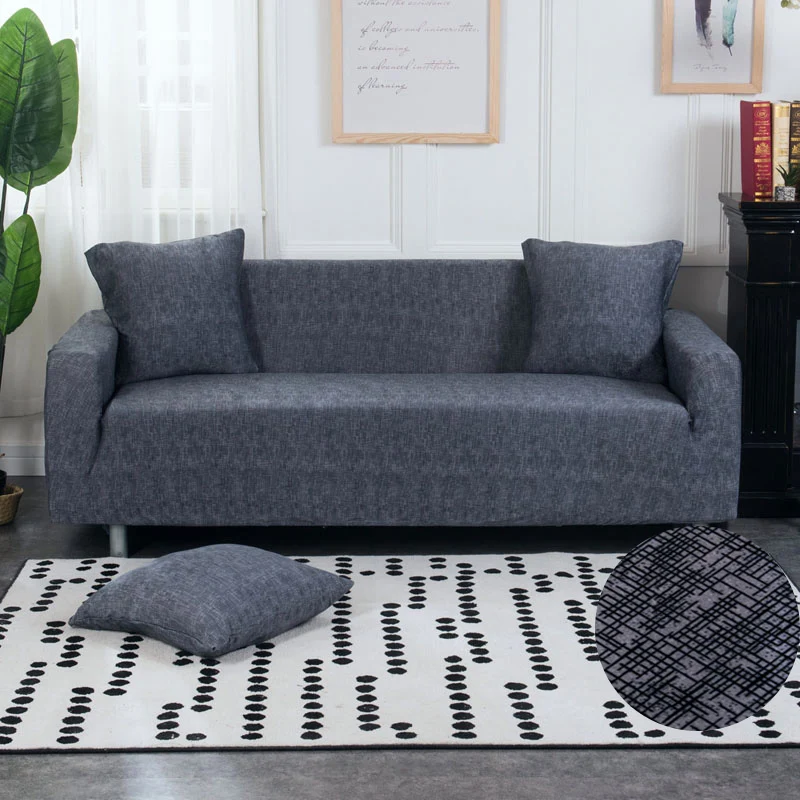 Эластичные Чехлы для дивана для гостиной, чехлы для дивана в форме L, секционные Чехлы для кресла, чехлы для мебели - Цвет: Color 11