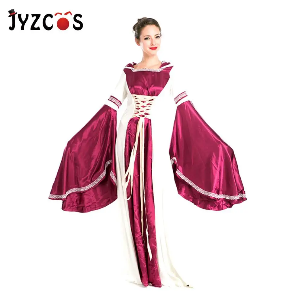 JYZCOS новая одежда для игр в европейском ретро стиле; одежда для костюмированной вечеринки в британском аристократическом стиле; бальное платье принцессы на Хэллоуин
