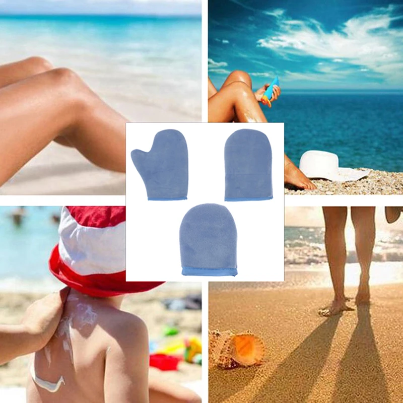 

Reusable Self Tanning Gloves Cream Lotion Mousse Body Cleaning Glove Self Tanner Body Tan Tanning Glove Applicator