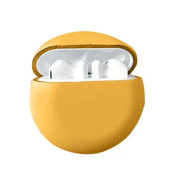

Hard PC Shell Earphone Case Solid Color Protective Cover for Hua-wei Freebuds 3