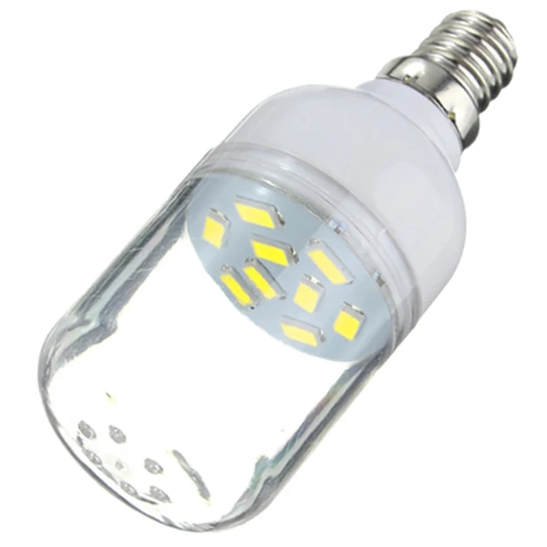 

1 Pcs E12 3W 9 SMD 5730 LED 350LM Light Spot Corn Bulb 110V-120V - Pure White (5500K-6000K)