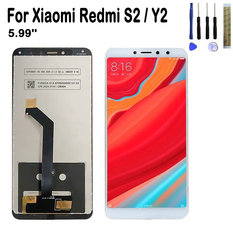 

HD LCD Display For Xiaomi Redmi S2 LCD Screen Digitizer Touch Screen Assembly Frame Redmi Y2 S2 Global Version LCD Screen