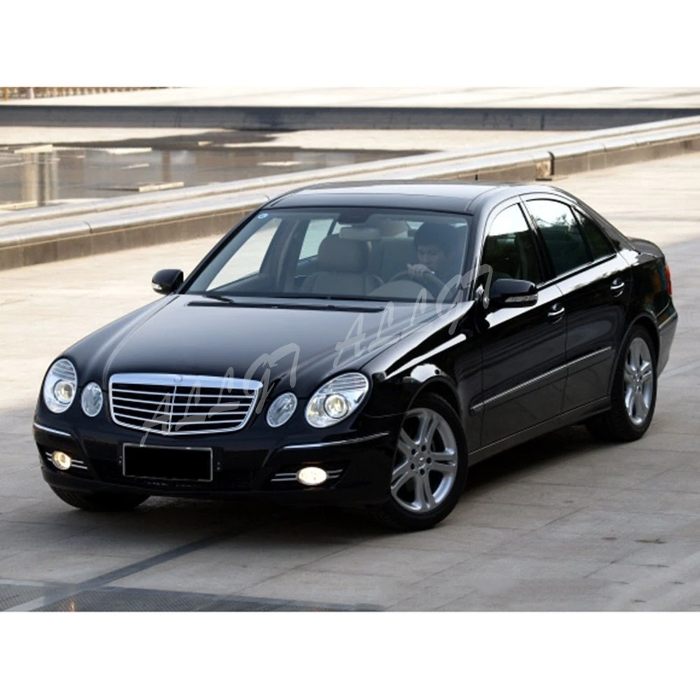 Передний гриль центр капота решетка бампера для Mercedes-Benz E-Class W211 E200 E240 E320 2003 2004 2005 2006 2007 2008 2009 хром