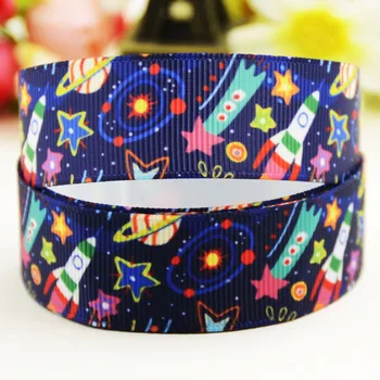 

7/8'' 22mm,1" 25mm,1-1/2" 38mm,3" 75mm Planet Cartoon Character printed Grosgrain Ribbon party decoration 10 Yards X-02714