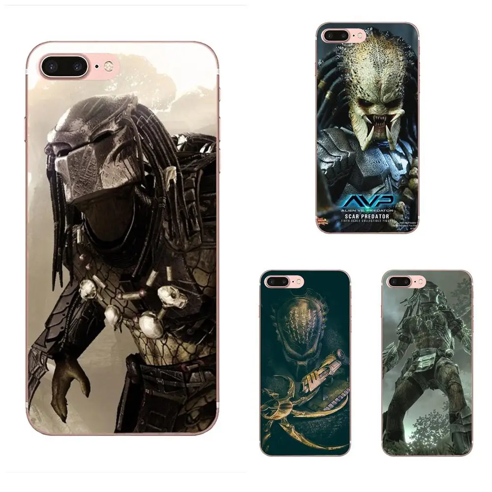 Мягкий чехол для Sony Xperia XZS XA1 L1 XA X Z Z1 Z2 Z3 Z4 Z5 XZ1 Compact E5 XZ Premium Alien Vs Predator или Scar New |