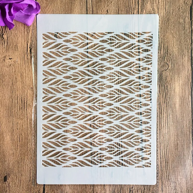 A4 29 * 21cm  Mandala DIY Stencils Wall Painting Scrapbook Coloring Embossing Album Decorative Paper Card Template  cake