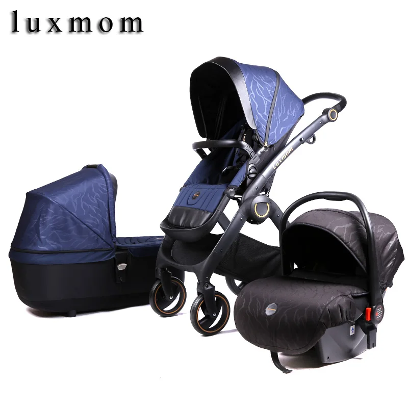 Детская коляска 2 в 1 3 для новорожденных зимняя luxmom 2020 | Мать и ребенок