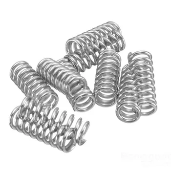 

10pcs Professional 3D Printer Heated Accessories Plating Hard Extruder Small Corrosion Resistance Stainless Steel Spring