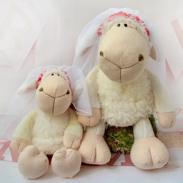 30 Cm 40 Cm Children’s Cute Lamb Doll Plush Toy Doll Comfort Doll Ragdoll Pillow Baby Birthday Christmas Gift Free Shipping