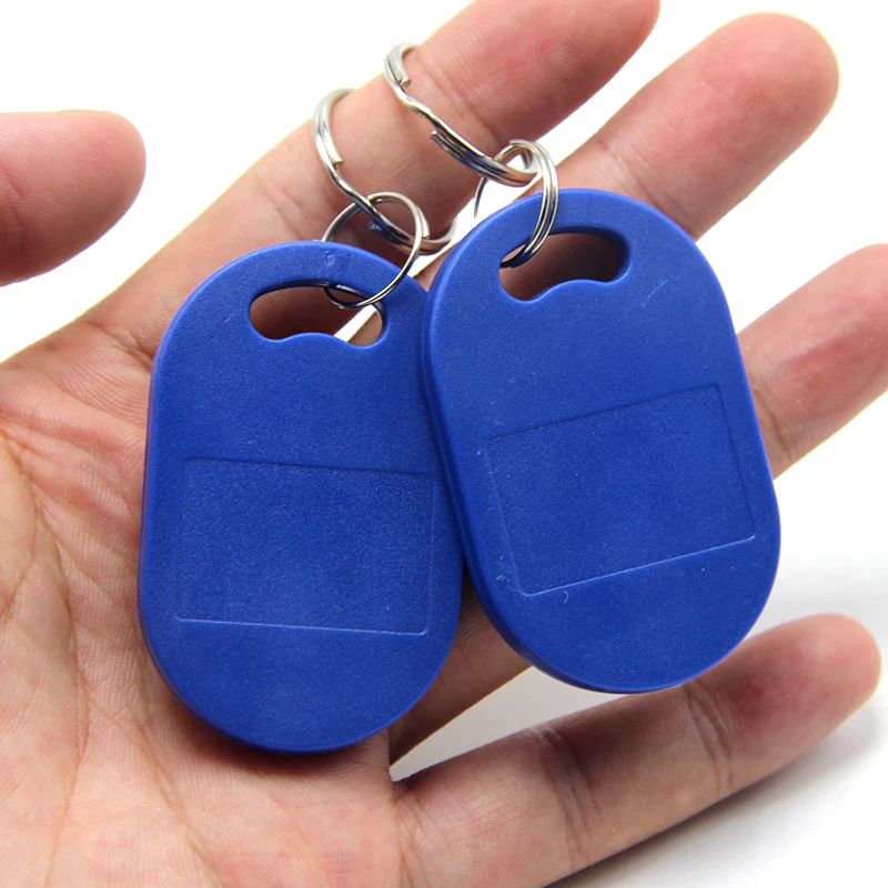 RFID брелок с множеством брелоков 4 или 5 в 125 кГц T5577 EM 13 56 МГц M1k S50 UID|Карты контроля