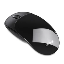 Беспроводная компьютерная мышь 2,4G профессиональная Бесшумная мышь 2400 dpi с скользящей крышкой дизайн беспроводная мышь для компьютеров планшетов ноутбуков
