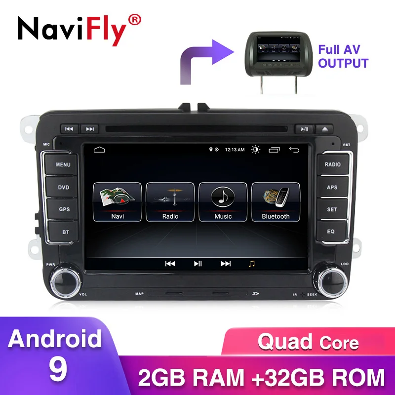 " автомобильный DVD gps Радио Стерео forVW golf 4 golf 5 6 touran ПАССАТ шаран caddy polo tiguan SEAT android 8,1 четырехъядерный