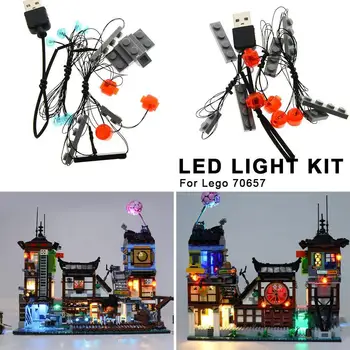

Led Lights Kit For Lego 70657 City Wharf Building Blocks Accessories Building Decoration Model Lighting Lamp Assembled Bloc V9R7