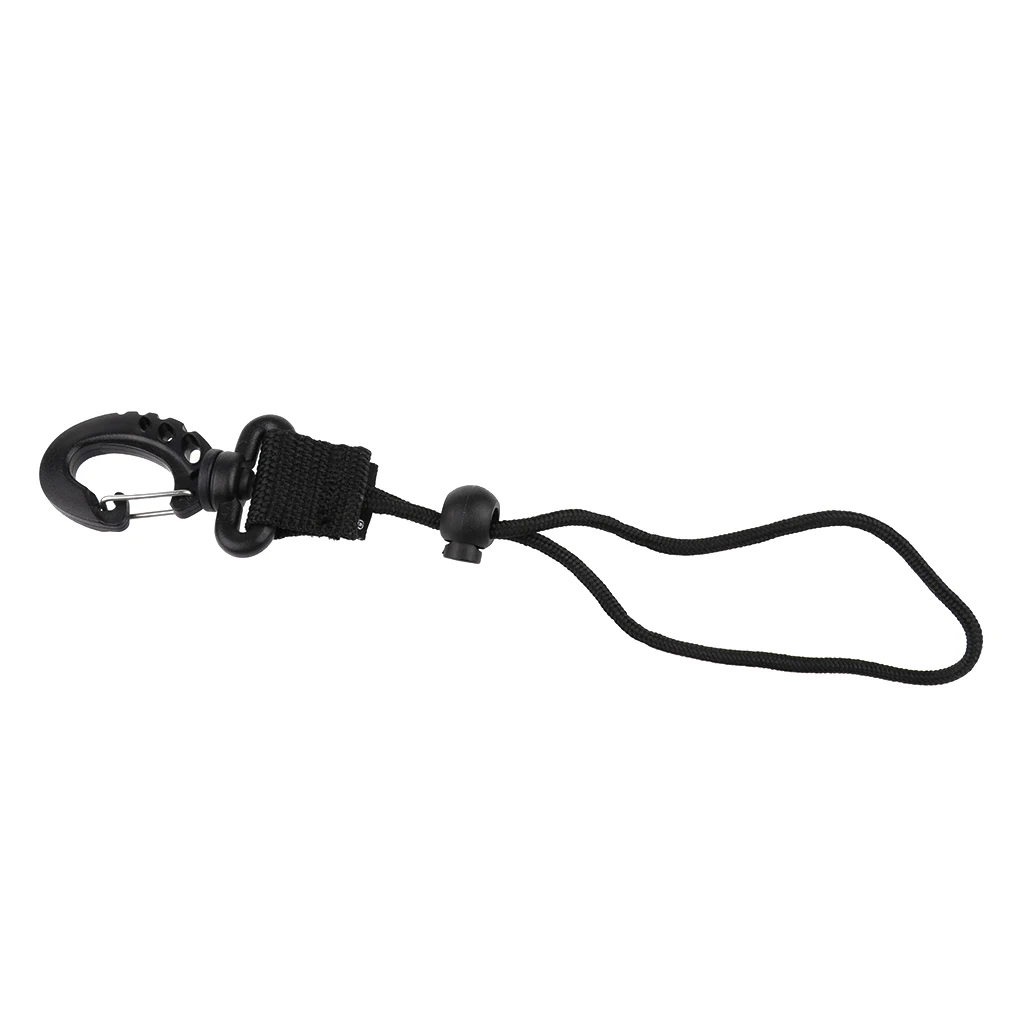 Durable Scuba Diving Camera Hand Strap - Dive Light Torch Holder Lanyard Rope & Snap Clip