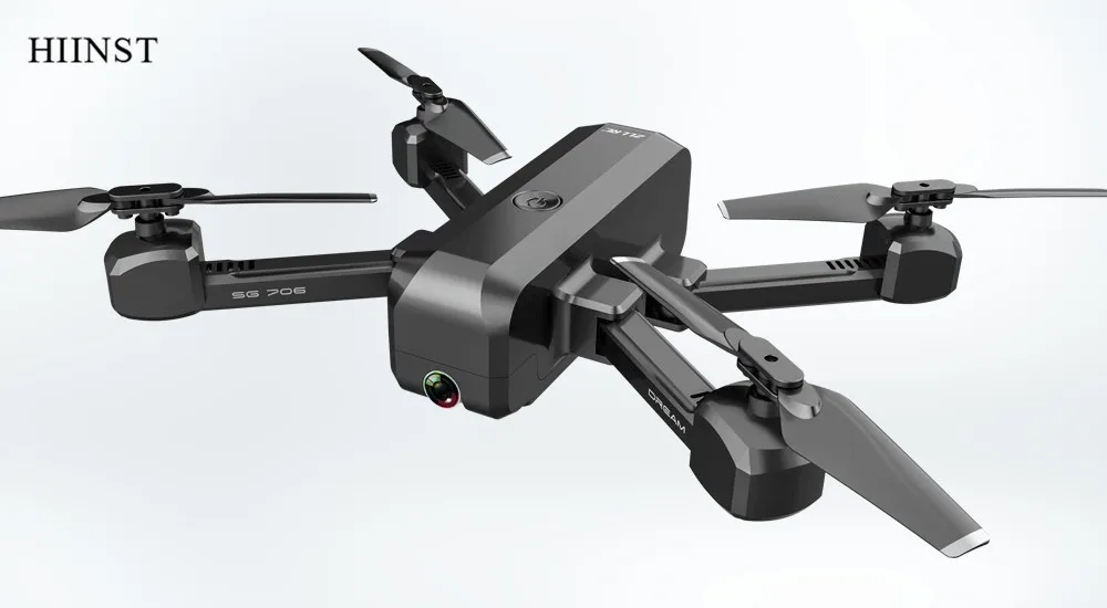 Hiinst 2,4G RC Дрон 1080P камера Дрон 6 осевой гироскоп складной RTF RC Квадрокоптеры с USB пропеллером пульт дистанционного управления вертолет