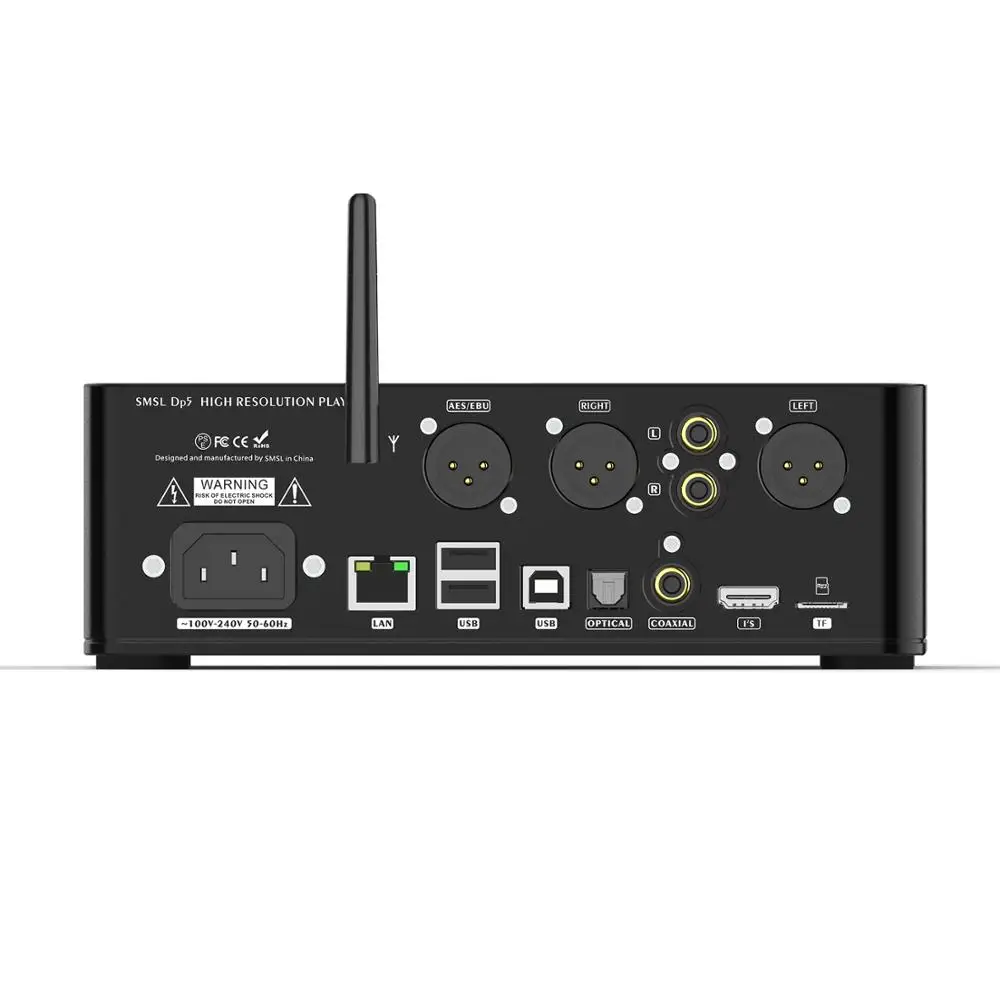 SMSL DP5 turntable U disk usb Bluetooth player MQA
