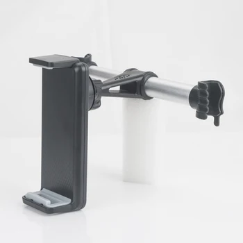 

Rear Row Bracket With Cable Hole Rear Seat Mobile Phone Tablet Bracket Car Rear Bracket Lazy Bracket 360 Degree Rotation
