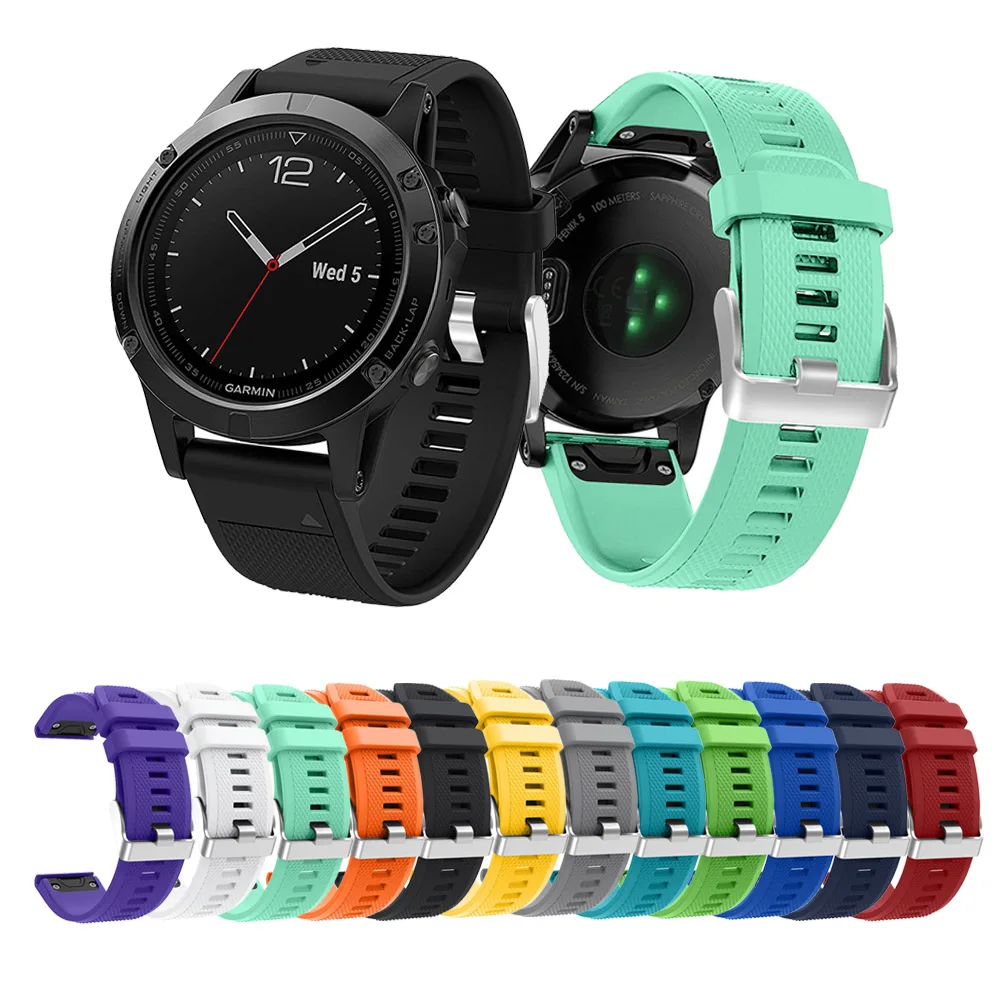 

Watchband Quick Release Bracelet Strap for Garmin Fenix 5 forerunner 935 GPS Printed Fashion Sports band Smart Watch Accessories
