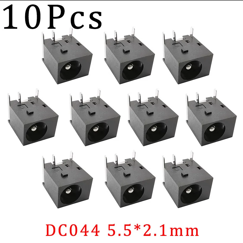 5.5mm x 2.5mm DC Power Jack Female Connector Nut Panel Mount Power Supply Terminal DC 5.5*2.5mm Plug Socket Adapter Connectors - 13