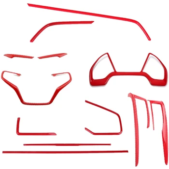 

Console Center Frame Decorative Trims Steering Wheel Cover Automotive Full Set of Car Interiors for Honda 10Th Civic