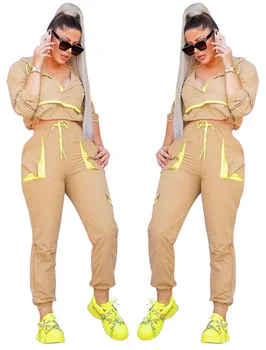 

Woman Tracksuit Women Two Piece Outfits European Style Tracksuit Women
