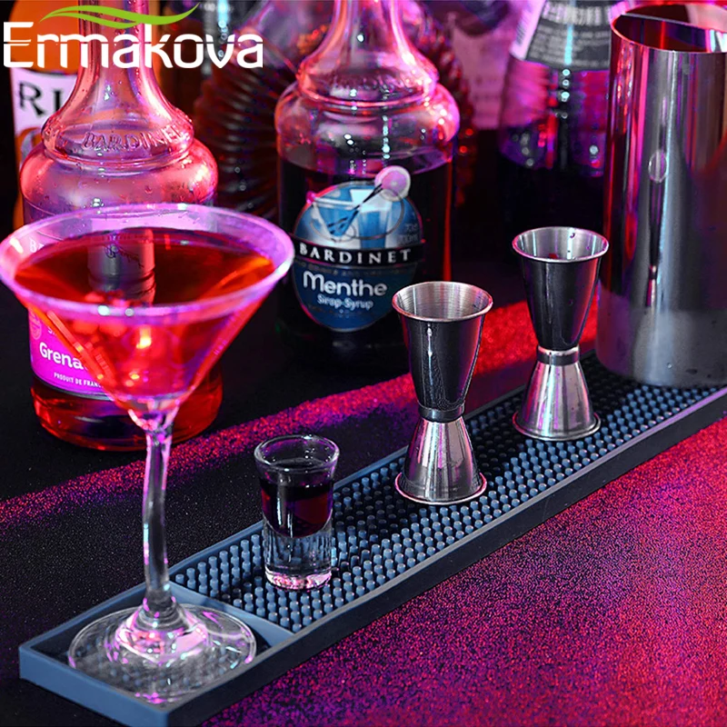 Резиновый коврик ERMAKOVA для бара барной стойки кофе резиновый украшения