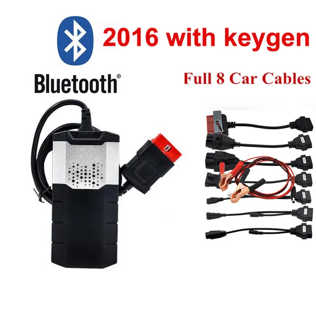 

2019 New vci with bluetooth USB vd ds150e cdp pro 2016.r0 with keygen for delphis obd obd2 cars & trucks diagnostic tool