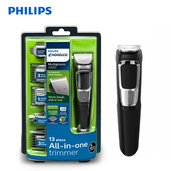 

Philips Norelco Multigroom Series 3000 Multipurpose Electric Shaver MG3750 / 60,13 Piece All-in-one Trimmer Men's Rechargeable